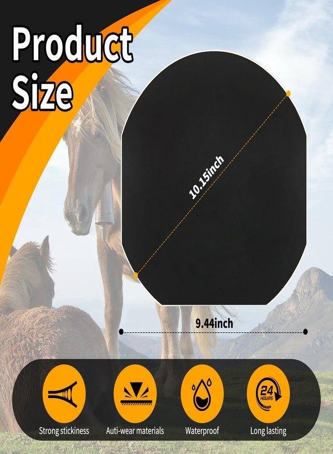 Youven 12 Pack Horse Hoof Tape, Strong Sticky Wraps, Magic Cushion Hoof Packing, Thrush Treatment for Horses, Horse Supplies for Real Horses - Image 2